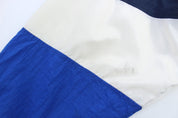 Vintage Reebok Embroidered Logo Blue, Black & White Jacket - Jackets - Thrifted Threads