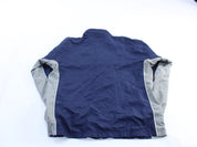 Vintage Reebok Embroidered Logo Blue & Grey Zip Up Jacket - Jacket - Thrifted Threads