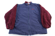 Vintage Reebok Embroidered Logo Full Zip Jacket - Jacket - Thrifted Threads