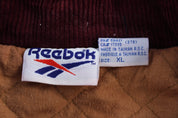 Vintage Reebok Embroidered Logo Full Zip Jacket - Jacket - Thrifted Threads
