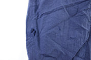 Vintage Reebok Embroidered Logo Navy Blue Windbreaker Pants - ThriftedThreads.com