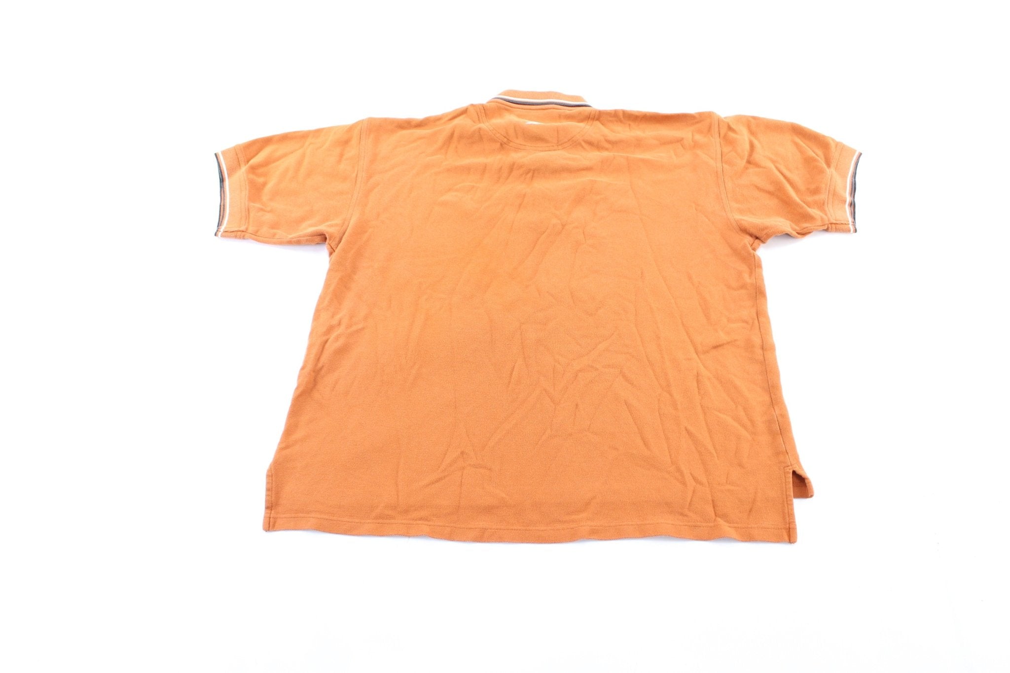 Vintage Reebok Embroidered Logo Texas Longhorns Button Down Polo - ThriftedThreads.com