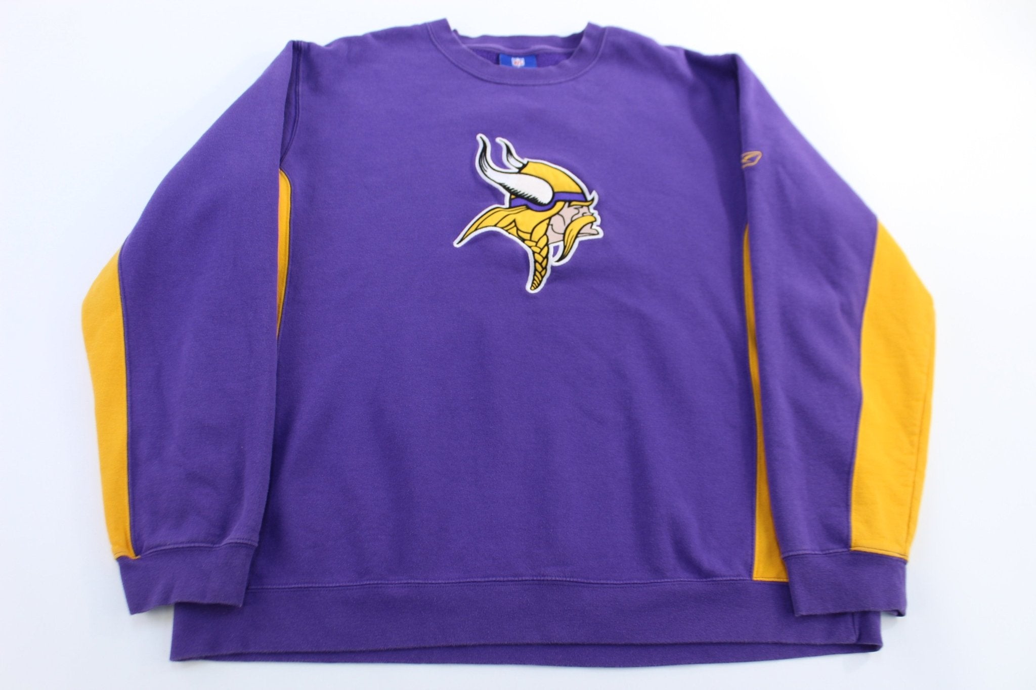 Vintage Reebok Minnesota Vikings Football Sweatshirt - ThriftedThreads.com
