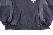 Vintage Reebok New Orleans Saints Full Zip Windbreaker Jacket - Jacket - Thrifted Threads