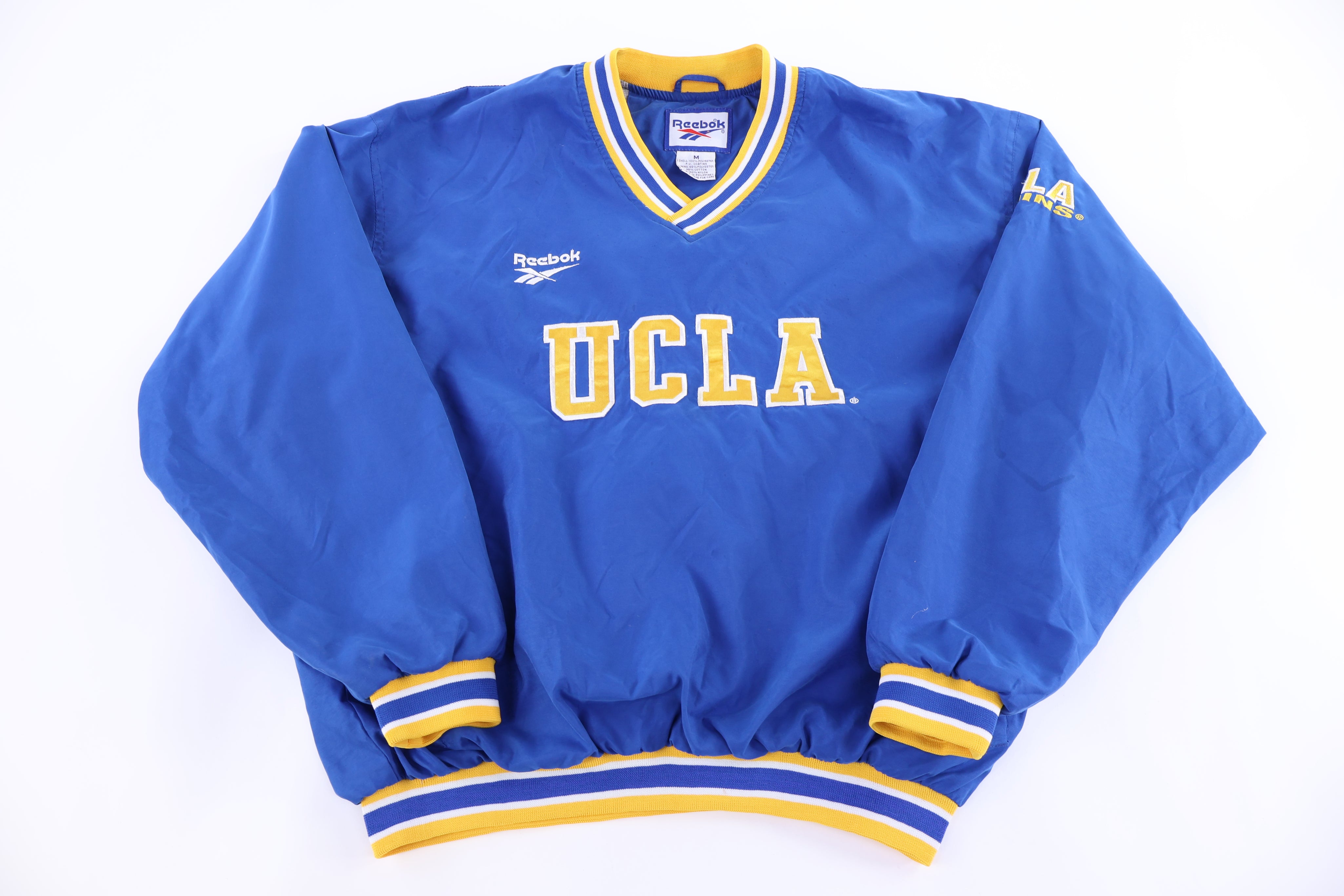 Vintage Reebok University of California Los Angeles Pullover Windbreaker - Jacket - Thrifted Threads