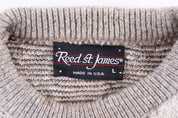 Vintage Reed St. James Multipattern Knit Sweater - Sweater - Thrifted Threads