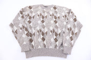 Vintage Reed St. James Multipattern Knit Sweater - Sweater - Thrifted Threads