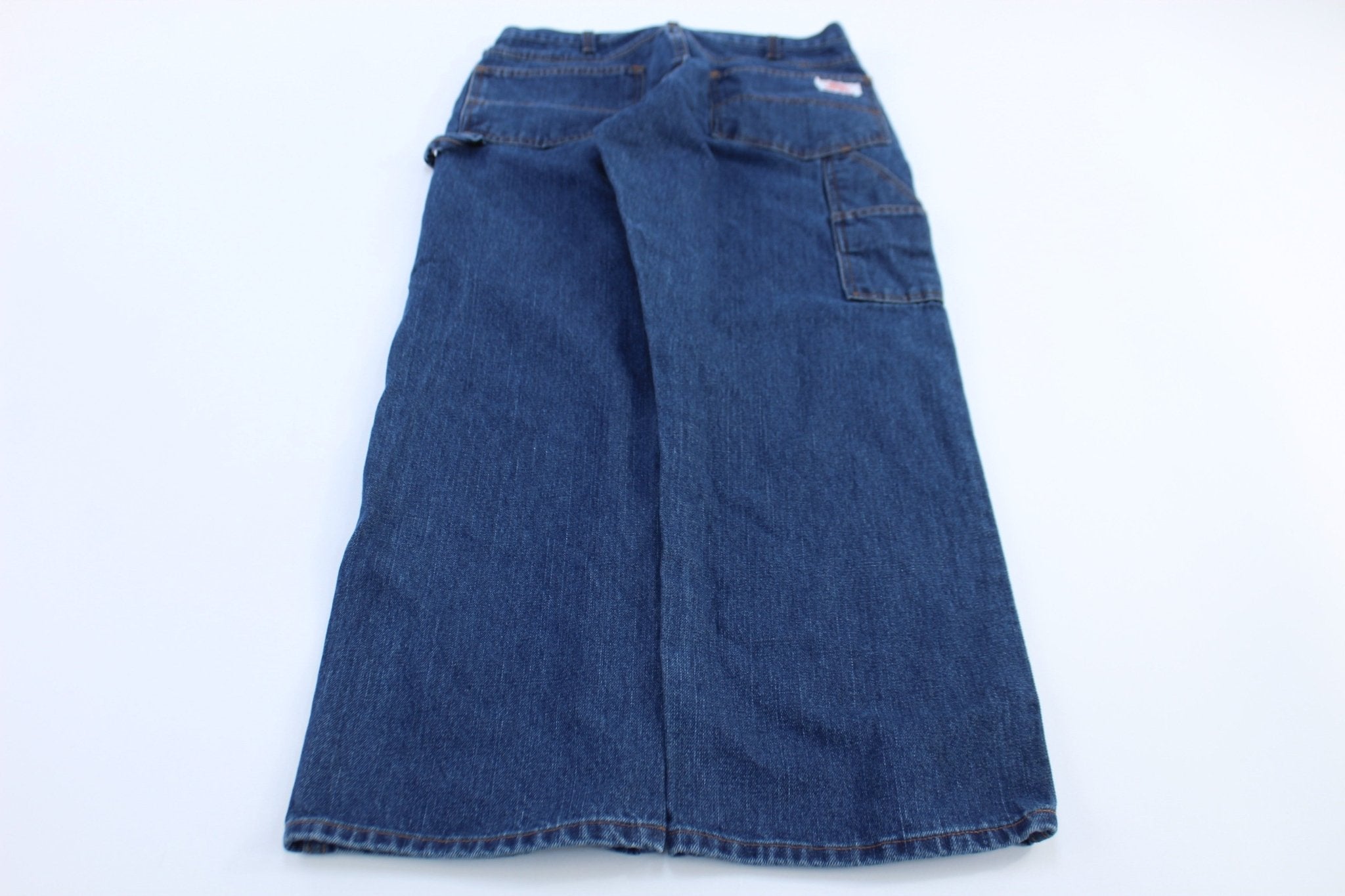 Vintage Round House Dark Blue Denim Jeans - Pants - Thrifted Threads