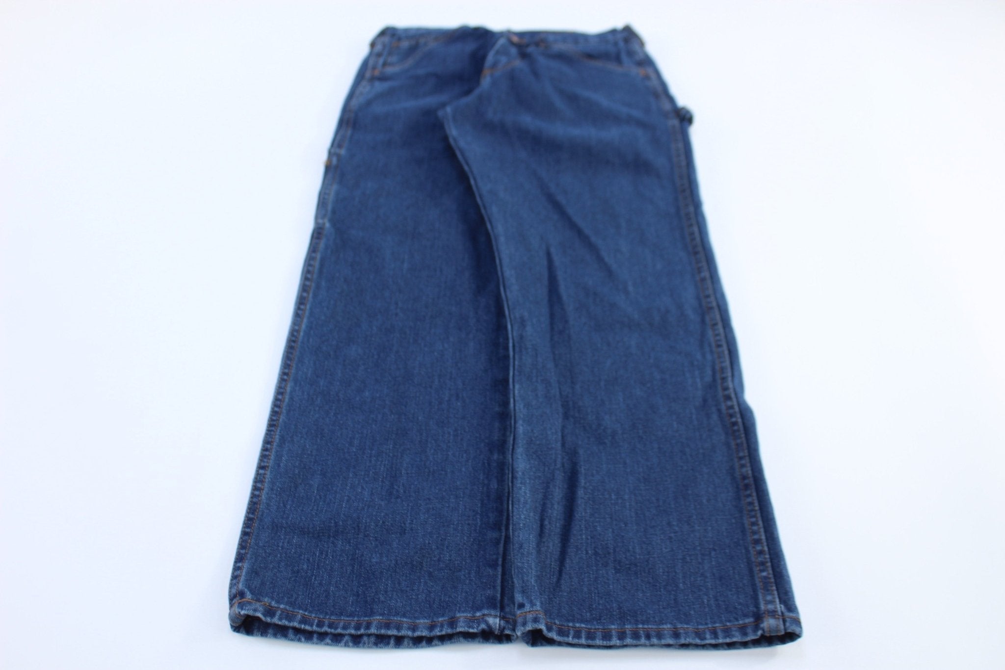 Vintage Round House Dark Blue Denim Jeans - Pants - Thrifted Threads