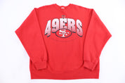 Vintage San Francisco 49ers Football Sweatshirt - Sweatshirt - Thrifted Threads