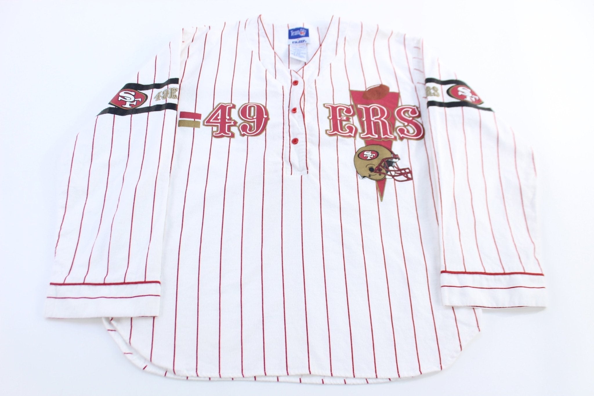 Vintage San Francisco Football LS Sleep T-shirt - Shirts & Tops - Thrifted Threads