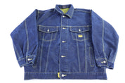Vintage School of Hard Knocks Denim Jacket - Jacket - Thrifted Threads