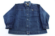 Vintage Sean John Dark Wash Trucker Jacket - ThriftedThreads.com