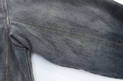 Vintage Sean John Dark Washed Denim Jacket - ThriftedThreads.com