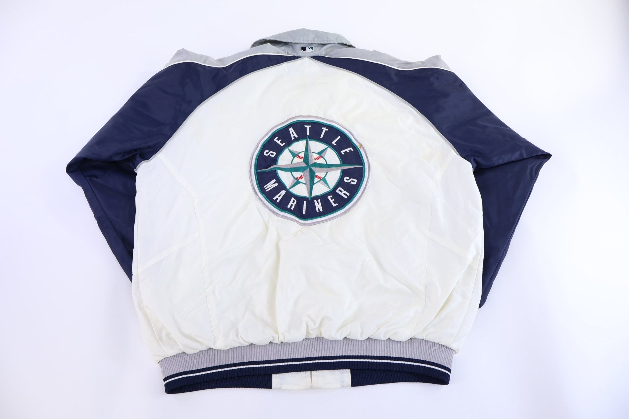 Vintage Seattle Mariners Baseball Full Zip Jacket - Jacket - Thrifted Threads