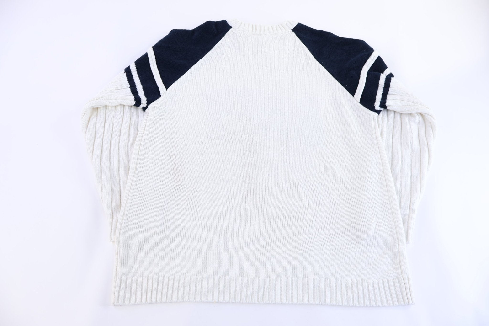 Vintage Southpole Black & White Knit Sweater - Sweater - Thrifted Threads