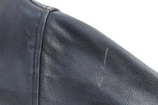 Vintage St. John Bay Leather Bomber Jacket - ThriftedThreads.com