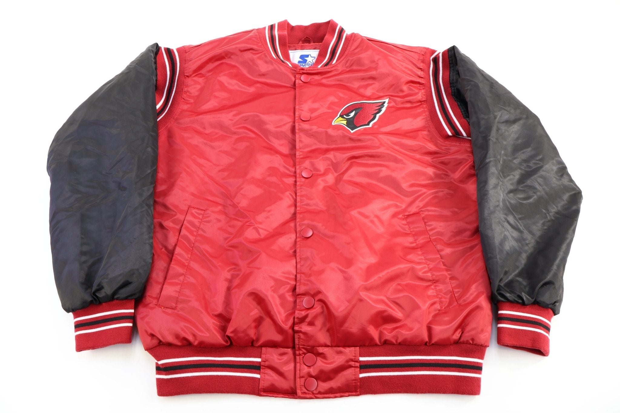 Vintage Starter Arizona Cardinals Football Full Zip Jacket - Jacket - Thrifted Threads