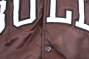 Vintage Starter Chicago Bulls Basketball Bomber Jacket - Jacket - Thrifted Threads