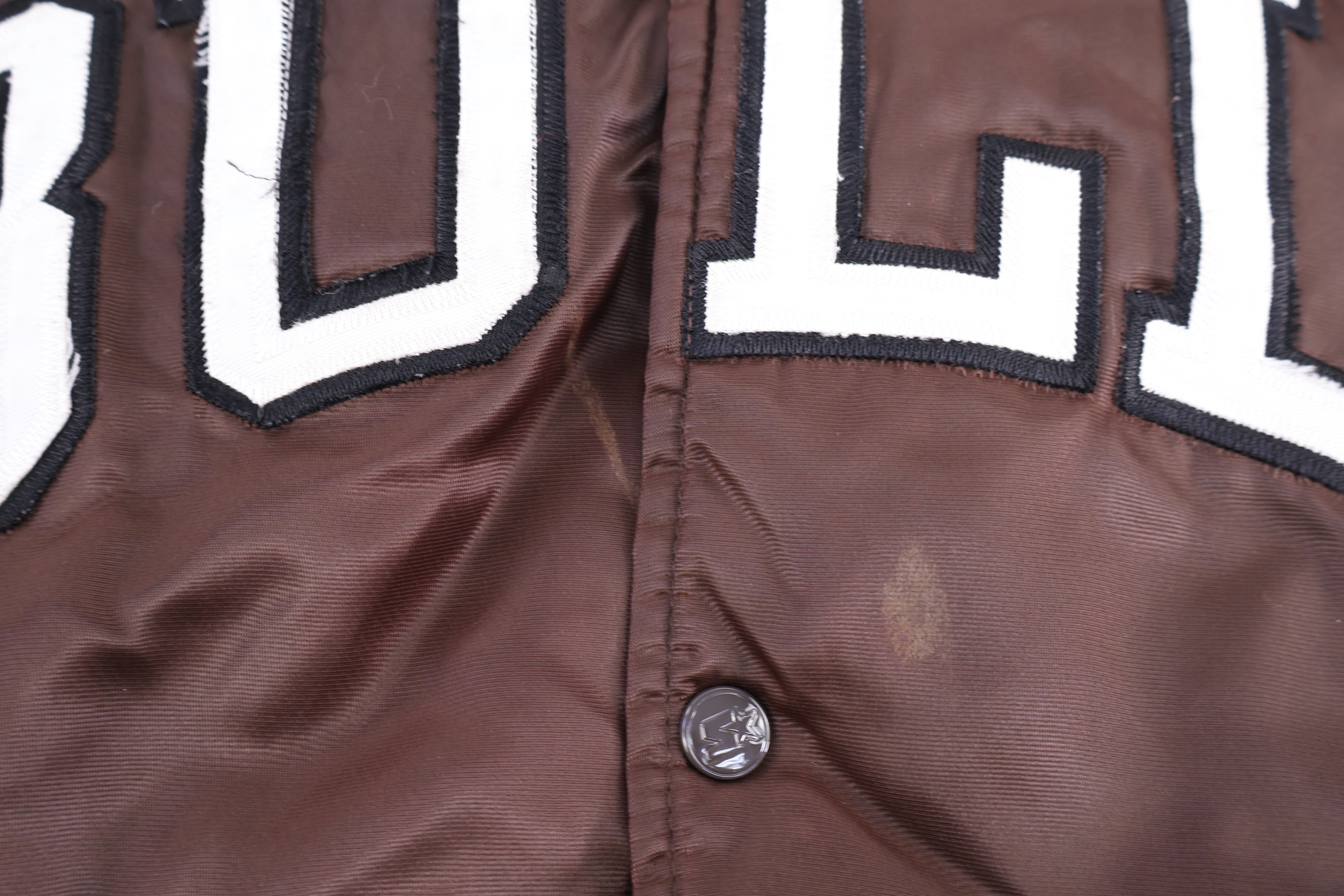 Vintage Starter Chicago Bulls Basketball Bomber Jacket - Jacket - Thrifted Threads