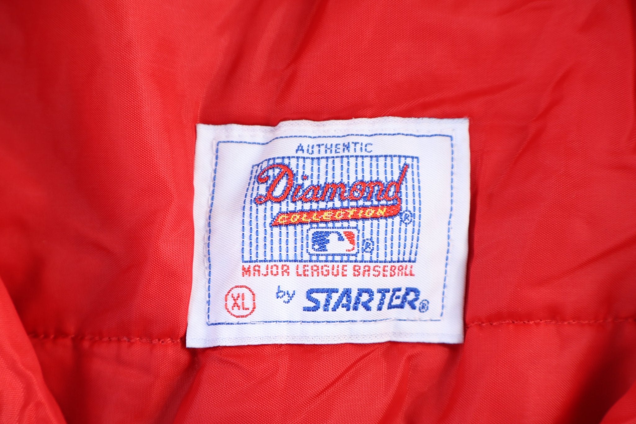 Vintage Starter Chicago Cubs Baseball Full Snap Jacket - Jacket - Thrifted Threads