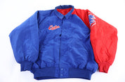 Vintage Starter Chicago Cubs Baseball Full Snap Jacket - Jacket - Thrifted Threads