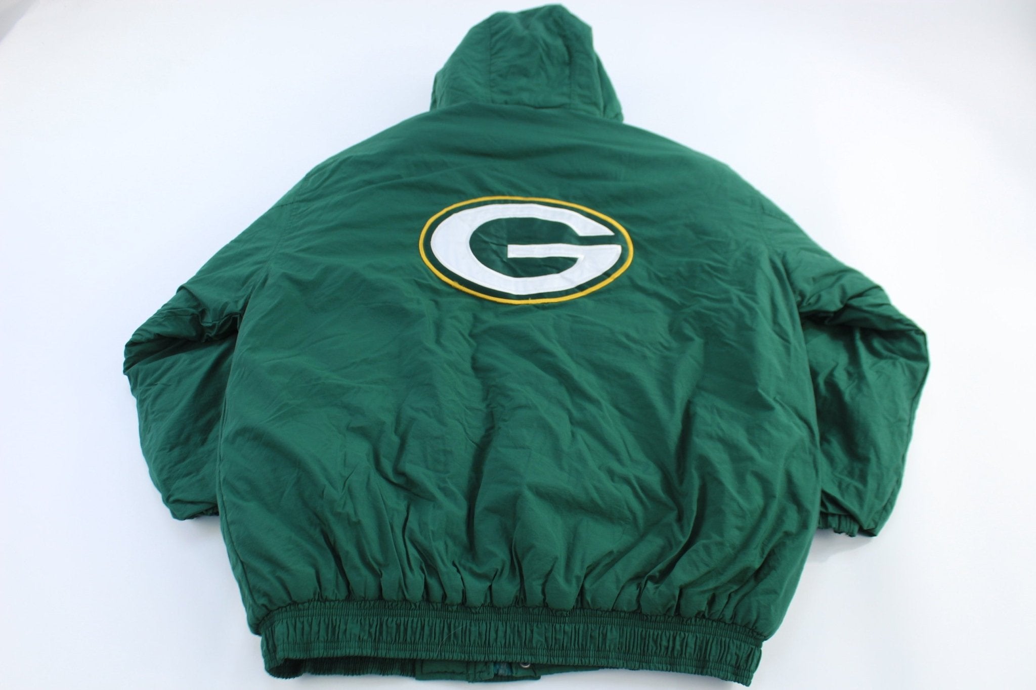 Vintage Starter Green Bay Packers Football Full Zip Jacket - Jacket - Thrifted Threads