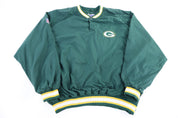 Vintage Starter Green Bay Packers Football Pullover Windbreaker - Jacket - Thrifted Threads