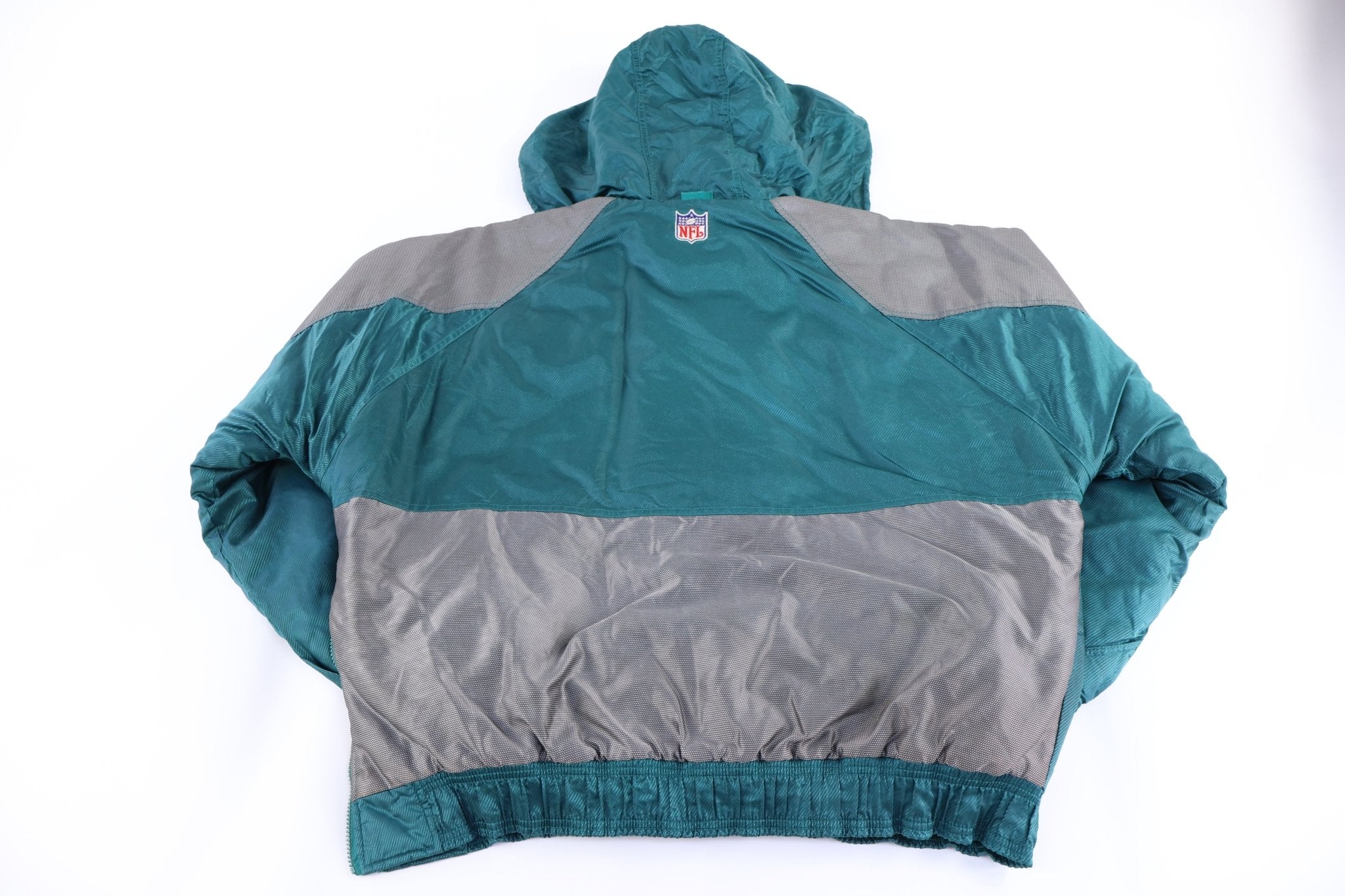 Vintage Starter Miami Dolphins Puffer Jacket - Jacket - Thrifted Threads