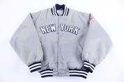 Vintage Starter New York Yankees Bomber Jacket - Jacket - Thrifted Threads