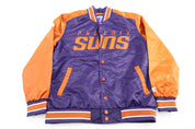 Vintage Starter Phoenix Suns Basketball Bomber Jacket - Jacket - Thrifted Threads