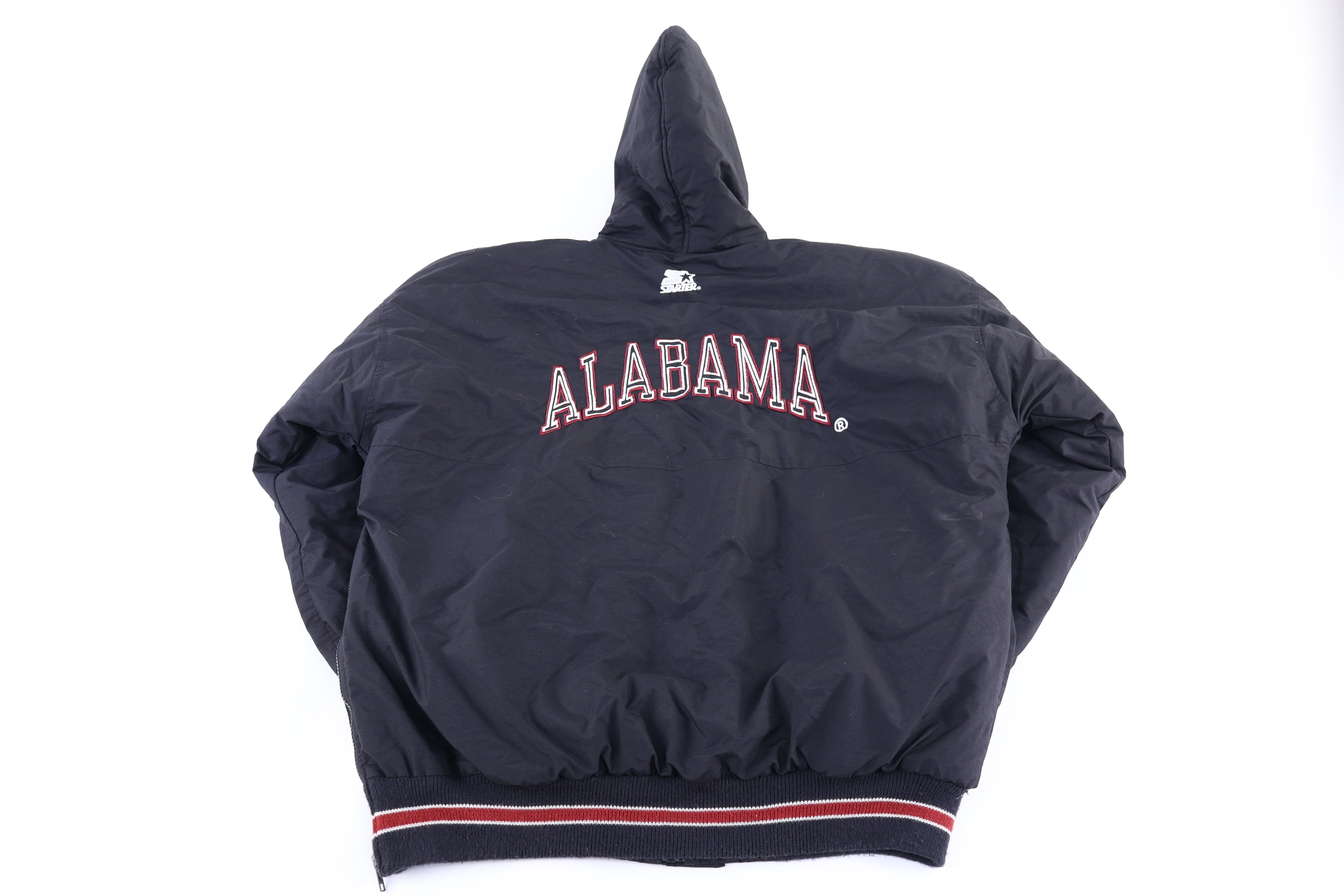 Vintage Starter University of Alabama Full Zip Puffer Jacket - Jacket - Thrifted Threads