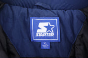 Vintage Starter University of Notre Dame Half Zip Jacket - Jacket - Thrifted Threads