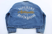 Vintage Super Dry Denim Trucker Jacket - Jacket - Thrifted Threads
