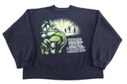 Vintage Taz The Devil Wrong Place, Wrong Guy Sweatshirt - Sweatshirt - Thrifted Threads
