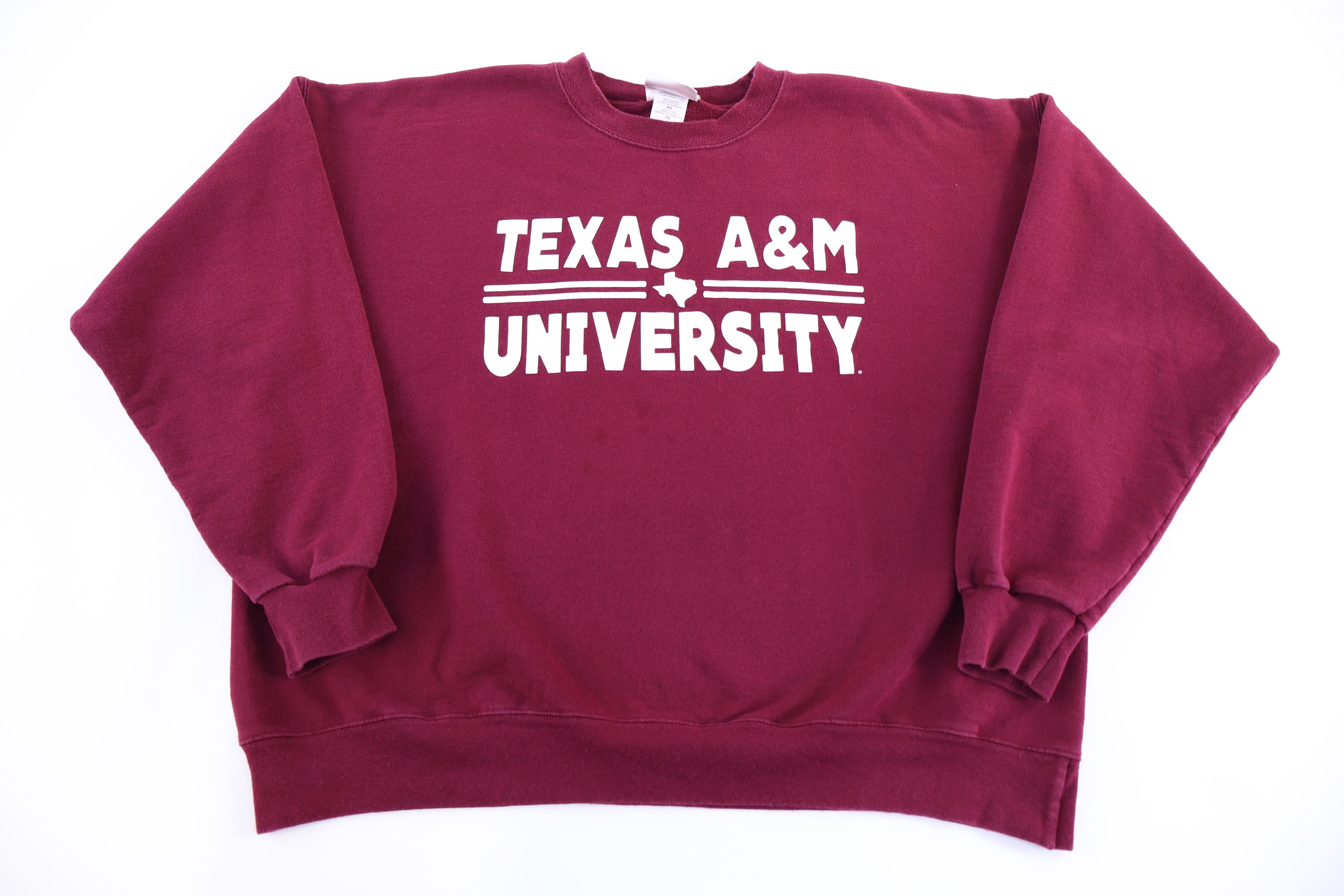 Vintage Texas A&M University Sweatshirt - Sweatshirt - Thrifted Threads