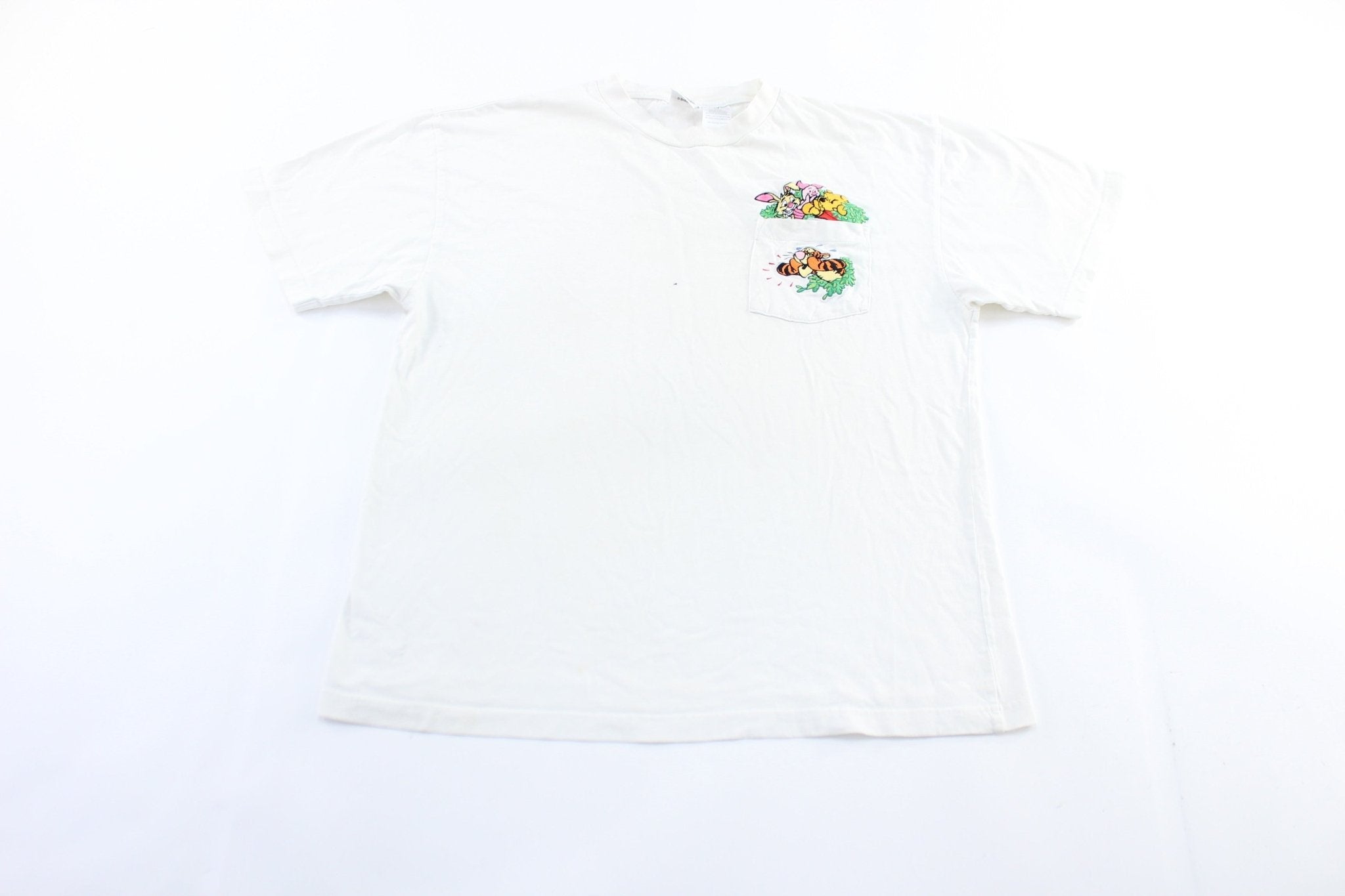 Vintage The Disney Store Embroidered Winnie the Pooh T-Shirt - ThriftedThreads.com