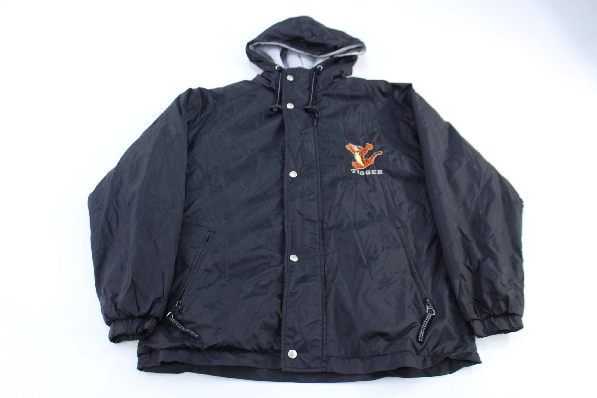 Vintage The Disney Store Tigger Full Zip Hooded Jacket - ThriftedThreads.com