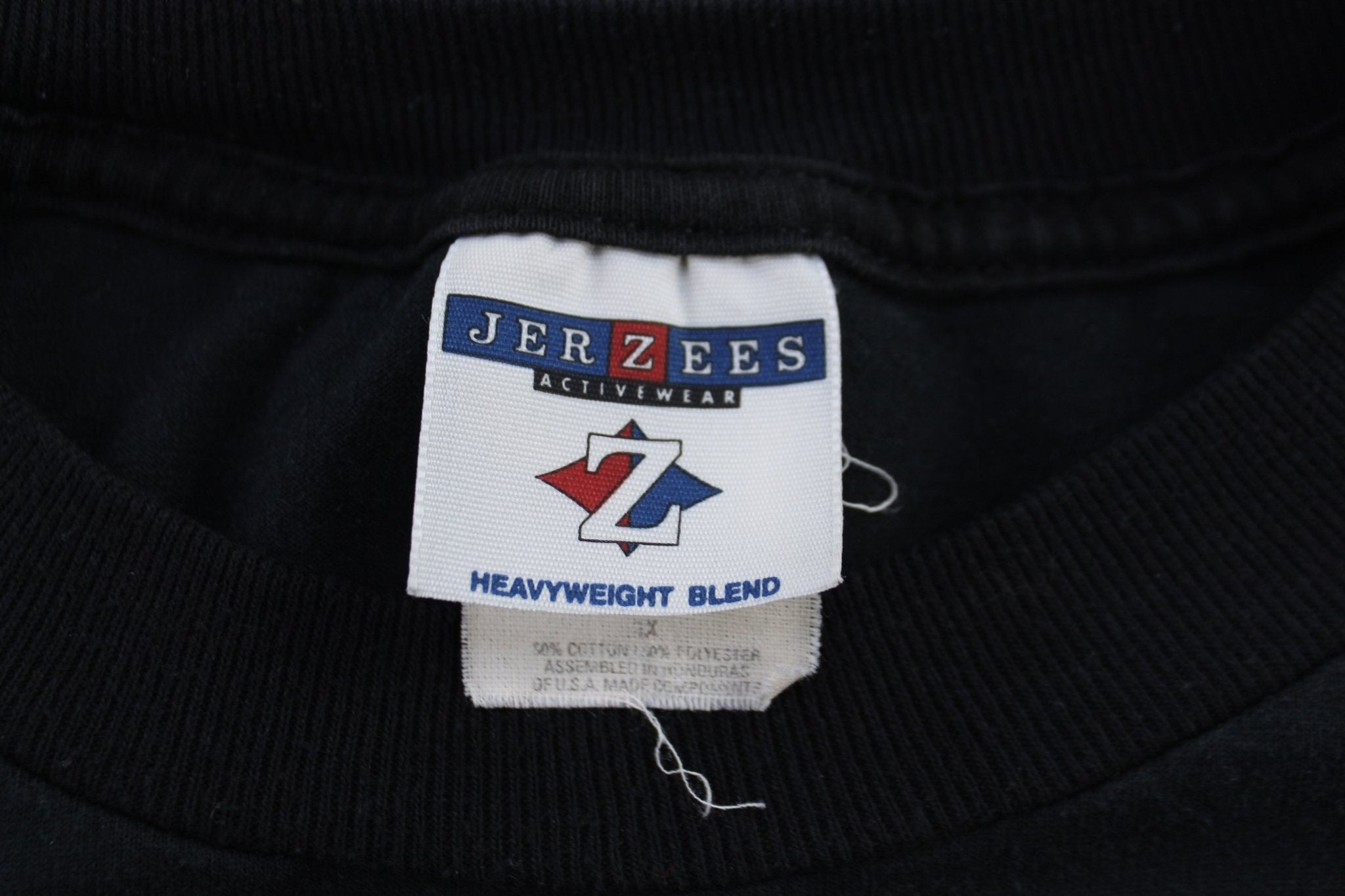 Vintage The Jaggerz Black T-shirt - ThriftedThreads.com