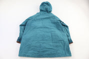 Vintage Timberland Green Buckled Hooded Jacket - Jacket - Thrifted Threads