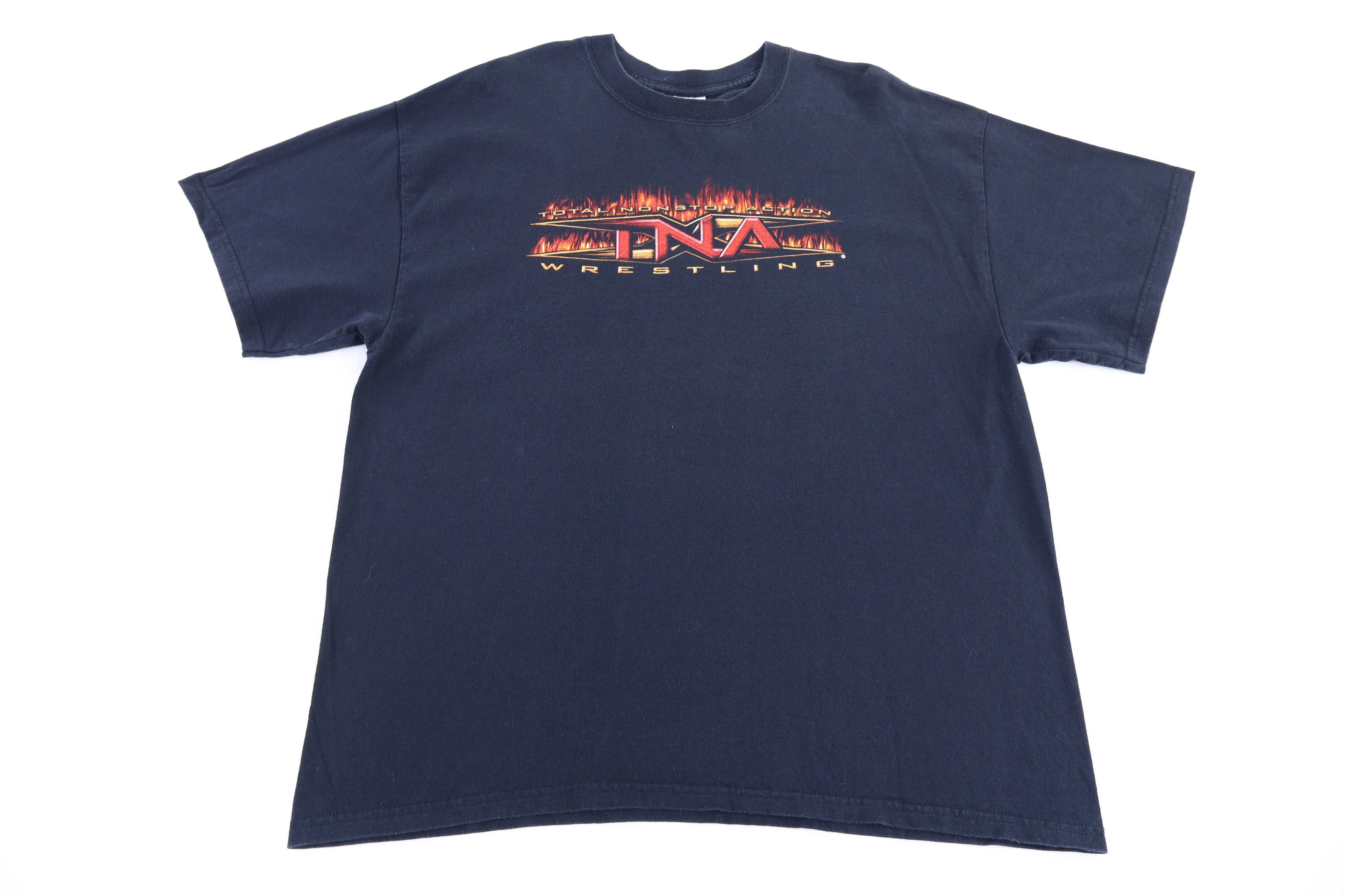 Vintage TNA Is On Fire Wrestling T-shirt - Shirts & Tops - Thrifted Threads
