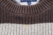Vintage Tommy Hilfiger Brown Knit Sweater - Sweater - Thrifted Threads