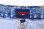 Vintage Tommy Hilfiger Embroidered Denim Shorts - Pants/Shorts - Thrifted Threads