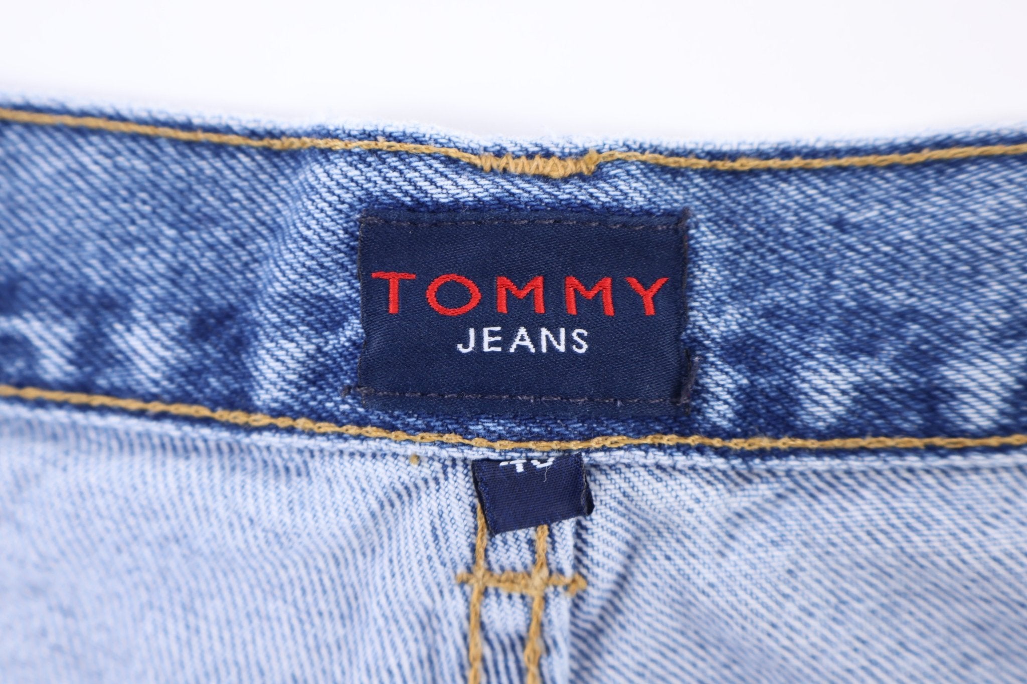 Vintage Tommy Hilfiger Embroidered Denim Shorts - Pants/Shorts - Thrifted Threads
