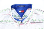 Vintage Tommy Jeans Palm Trees Button Down Shirt - ThriftedThreads.com