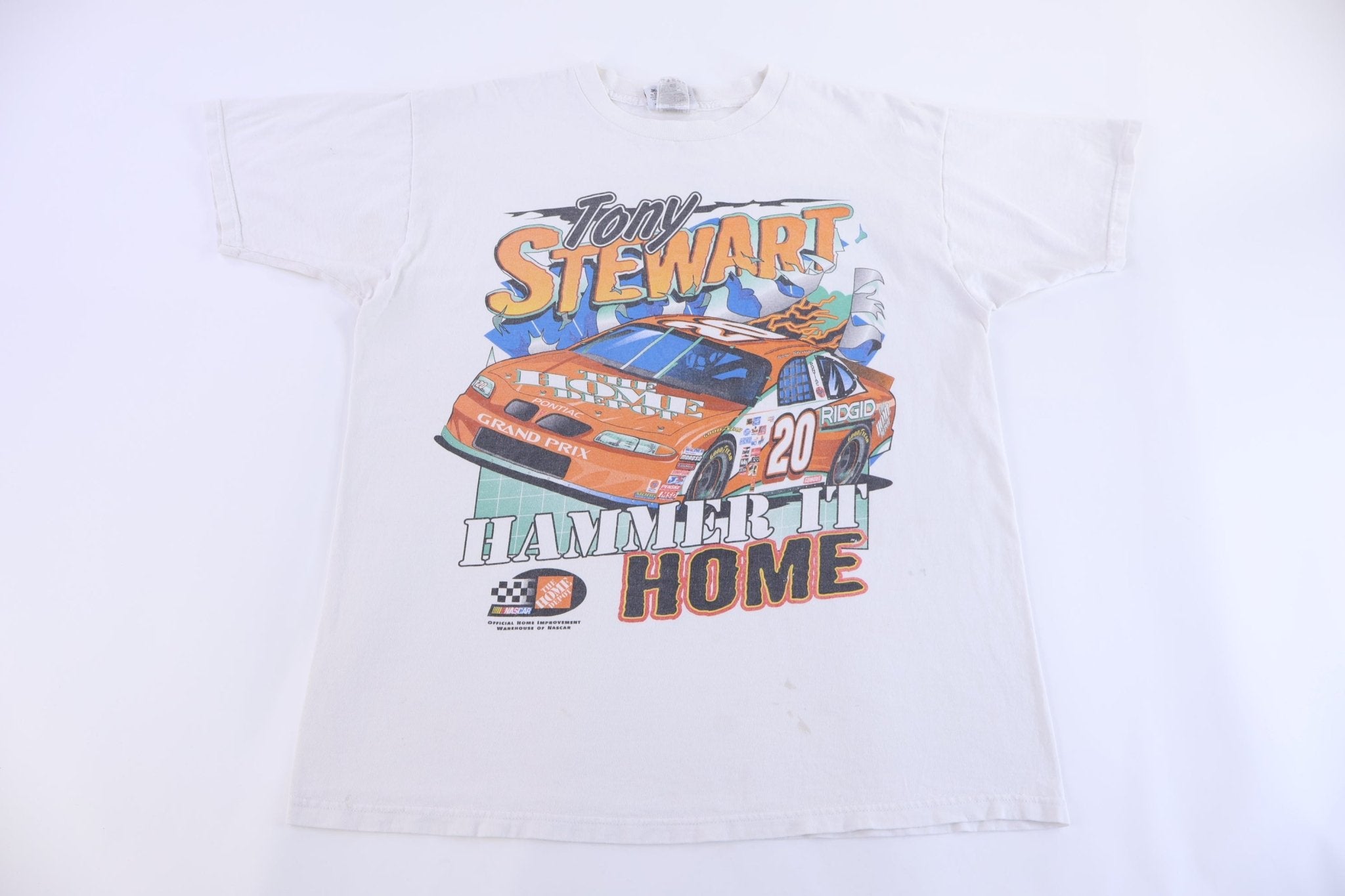 Vintage Tony Stewart Racing Graphic T-shirt - Shirts & Tops - Thrifted Threads
