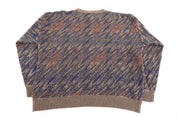 Vintage Towncraft Multipattern Knit Sweater - Sweater - Thrifted Threads