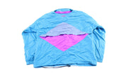 Vintage Umbro Embroidered Logo Blue & Purple Windbreaker Jacket - ThriftedThreads.com