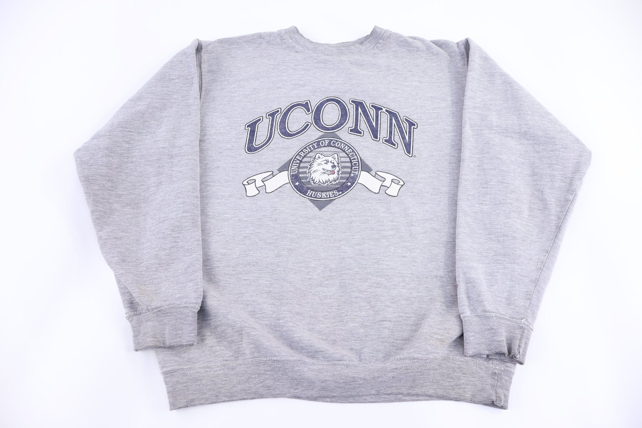 Vintage University of Connecticut Sweatshirt - Sweatshirt - Thrifted Threads