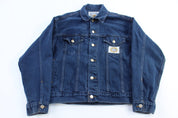 Vintage University of Michigan Wolverines Denim Jacket - jacket - Thrifted Threads